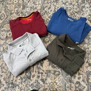 Carhartt Men's Tops- Lot of 4 Short Sleeve Shirts- XL Tall